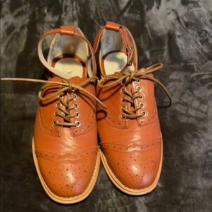 Classic Brown Leather Women’s/Men’s Shoes